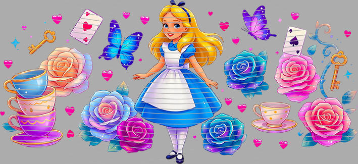 16oz Disney style-D-3108